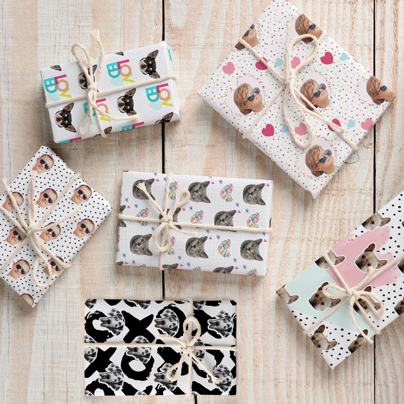 Pet Face Gift Wrap