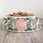 Personalised Dog Bowl - Tropical