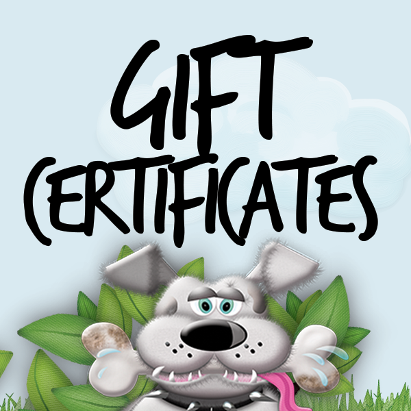 Gift Certificates For Dogs & Cats