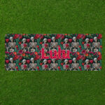 Personalised Non Slip Jumbo Pet Bowl Mats - DOTD