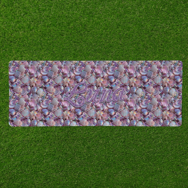 Personalised Non Slip Jumbo Pet Bowl Mats - Mermaid Vibes